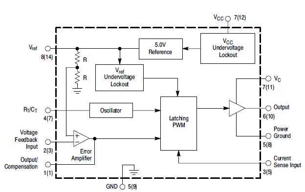 uc3845 circuit diagram