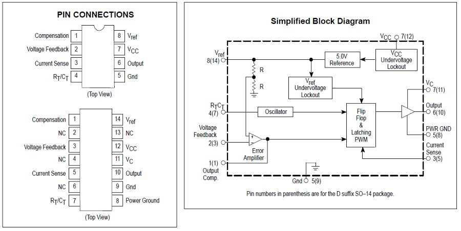 uc3845 circuit diagram