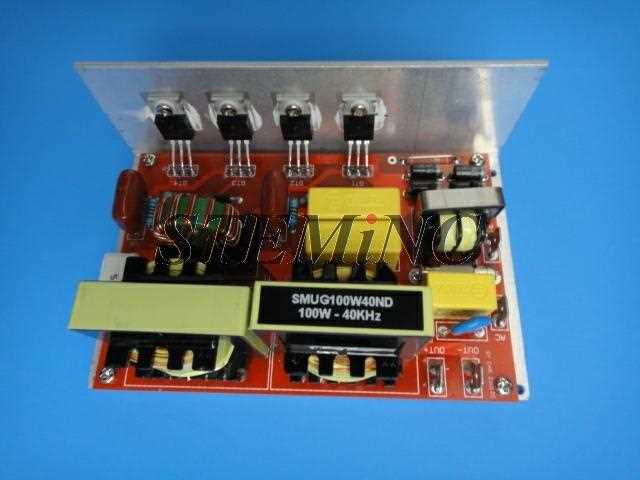 ultrasonic generator schematic diagram