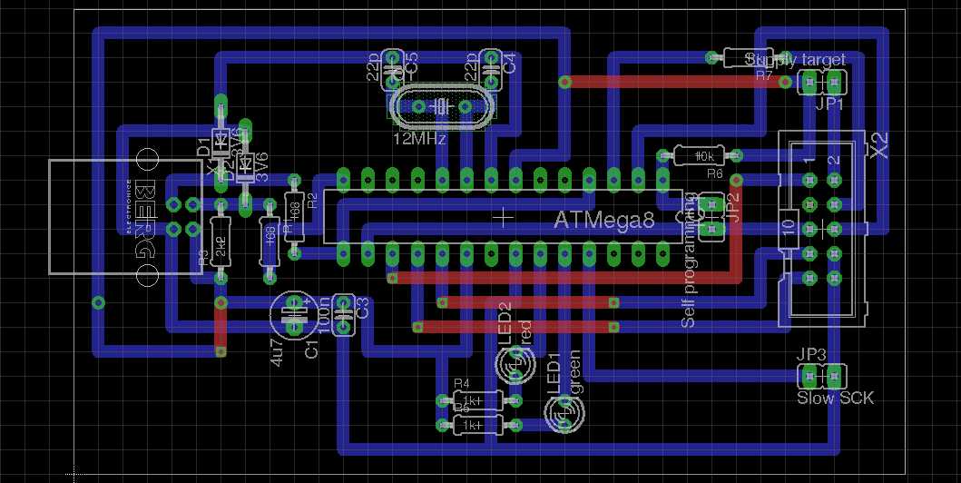 usbasp circuit diagram