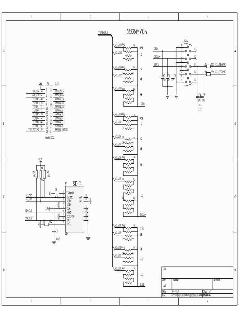 vga to composite video schematic diagram