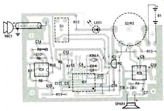 voice changer circuit diagram voice changer circuit diagram