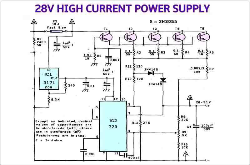 voltage diagram circuit