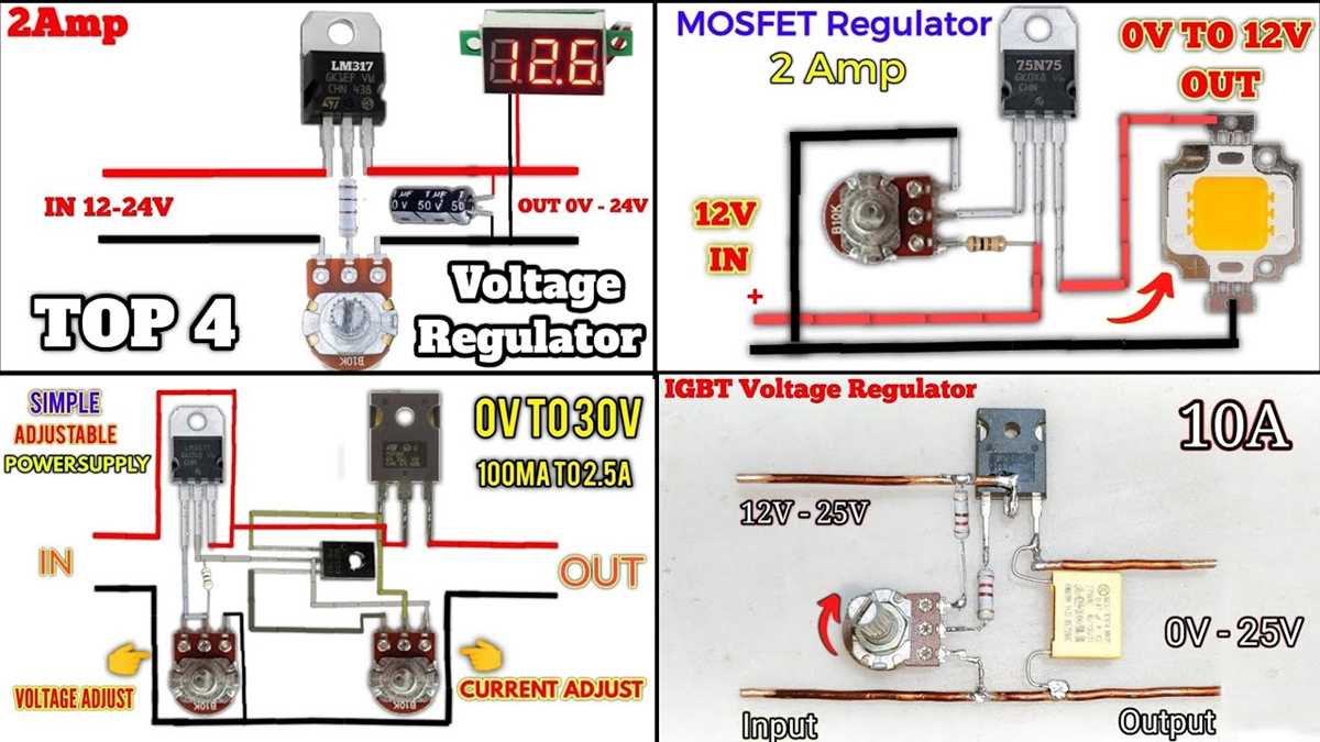 voltage regulator circuit diagram