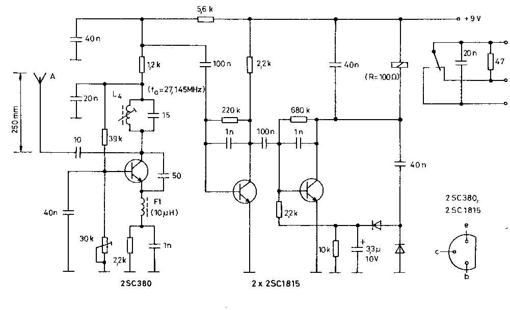 walkie talkie circuit diagram walkie talkie circuit diagram