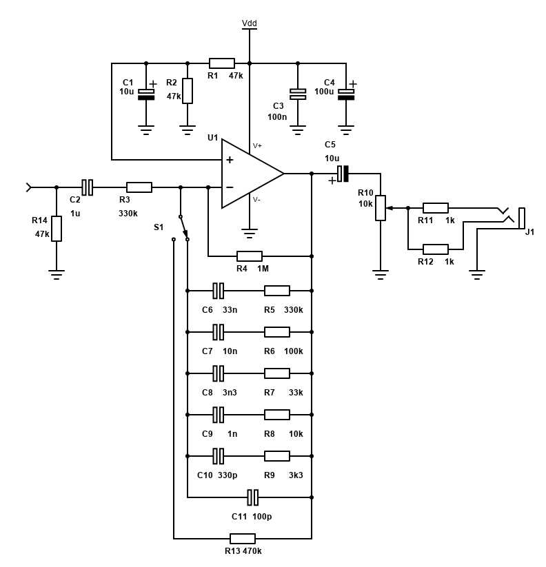 white noise generator circuit diagram
