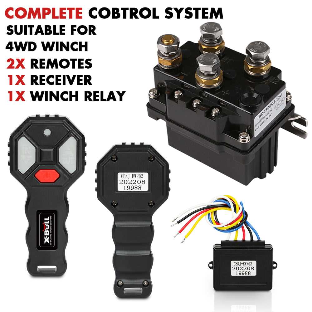 winch wireless remote wiring diagram