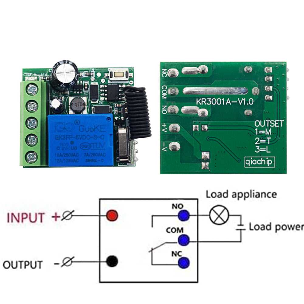 wireless switch circuit diagram
