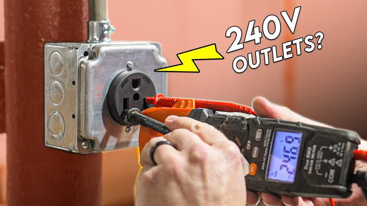 wiring 240v outlet diagram