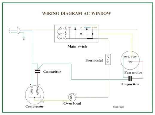 wiring diagram air conditioner