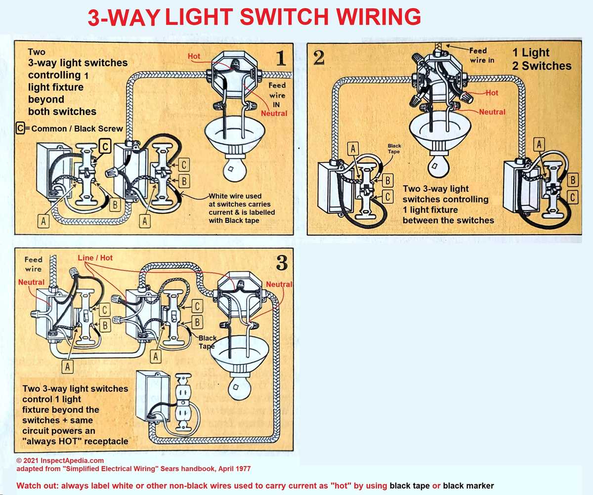 wiring diagram for 3 light switches wiring diagram for 3 light switches