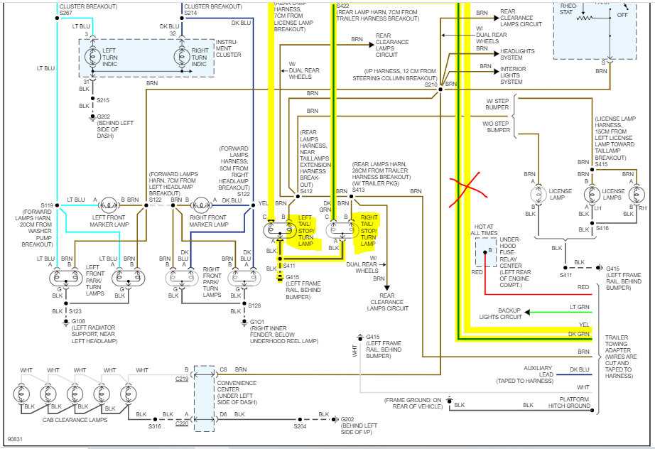 wiring diagram for 97 chevy silverado