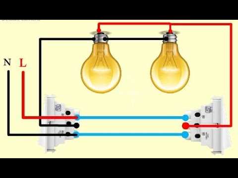 wiring diagram for a 2 way light switch