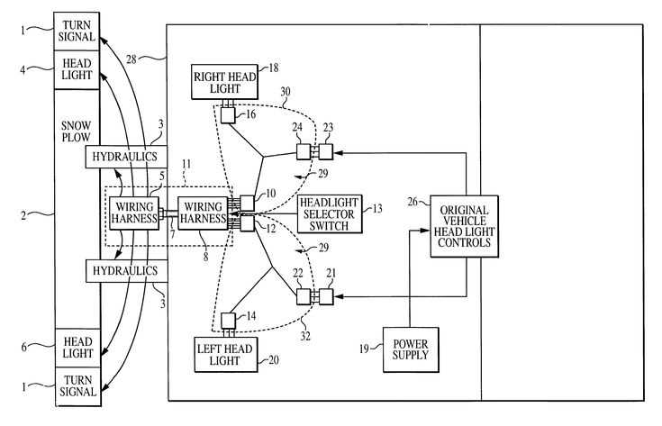 wiring diagram for a western plow