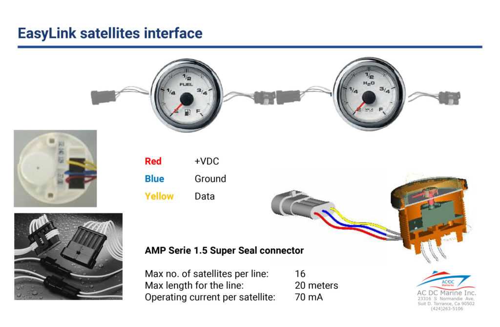 wiring diagram for boat gauges