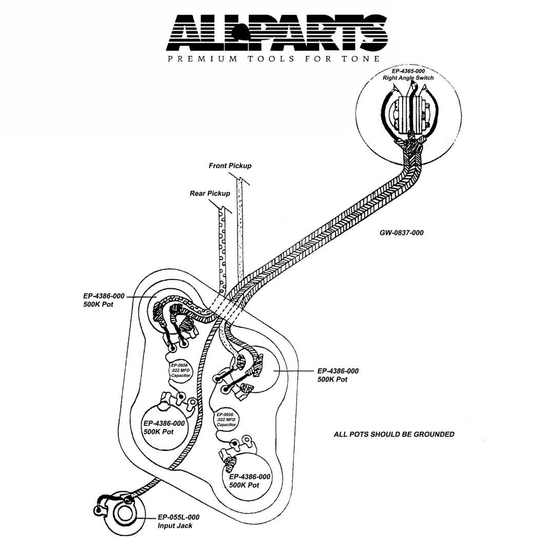 wiring diagram for gibson sg