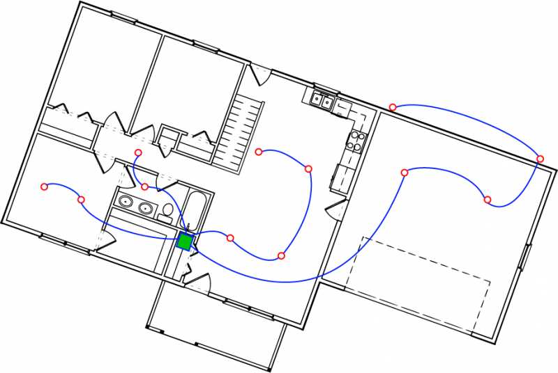 wiring diagram for house