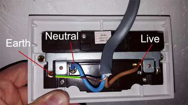 wiring diagram for radial circuit