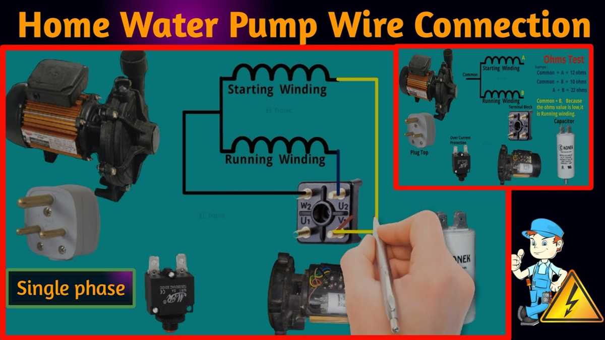 wiring diagram for water pump