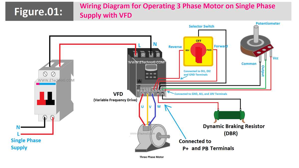 wiring diagram motor