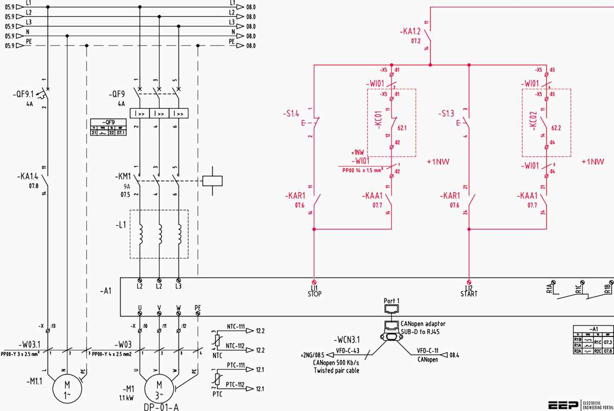 wiring diagram of a
