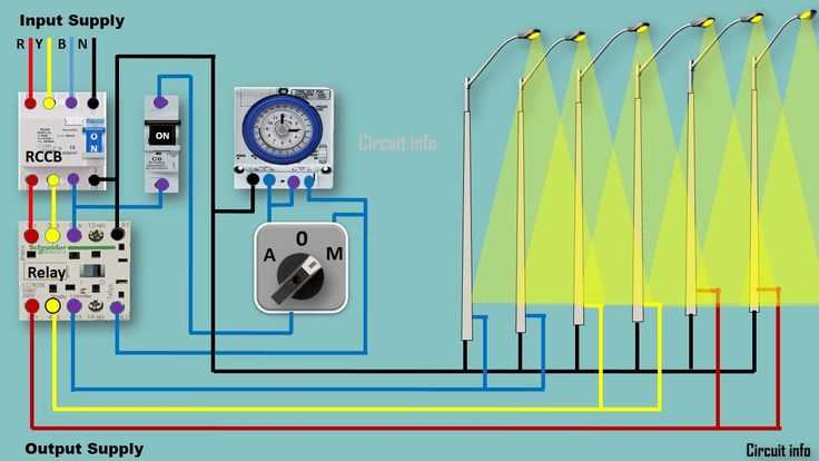 wiring light circuit diagram