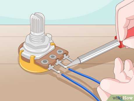 wiring potentiometer diagram