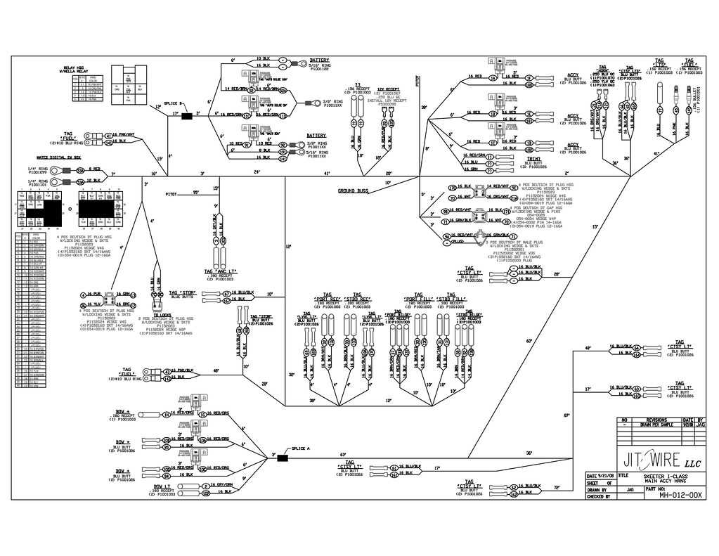 wiring schematic diagram for a procraft boats