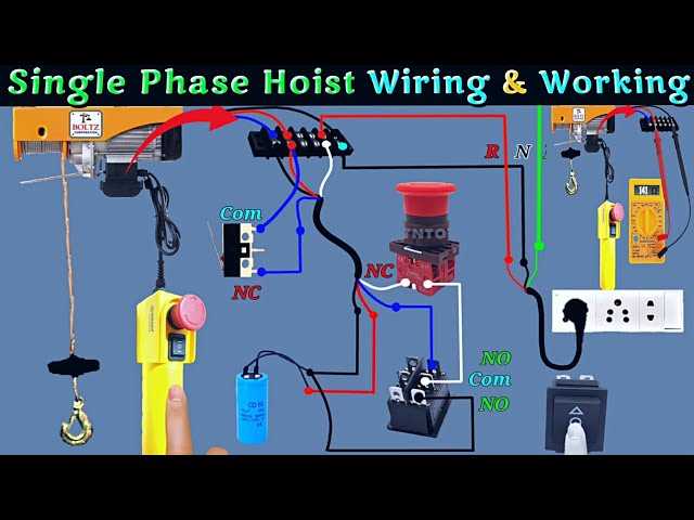 wiring simple hoist diagram