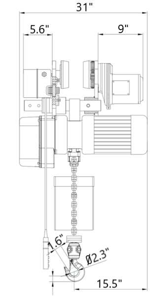 wiring simple hoist diagram