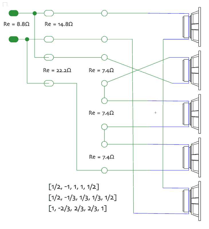 wiring speakers in parallel diagram