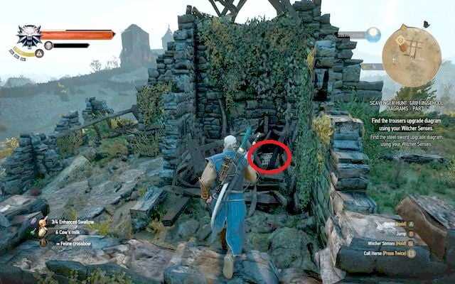 witcher 3 all griffin diagrams schematics