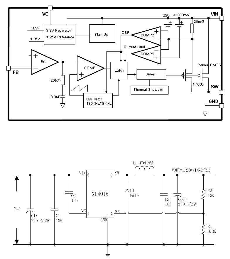 xl4015 circuit diagram