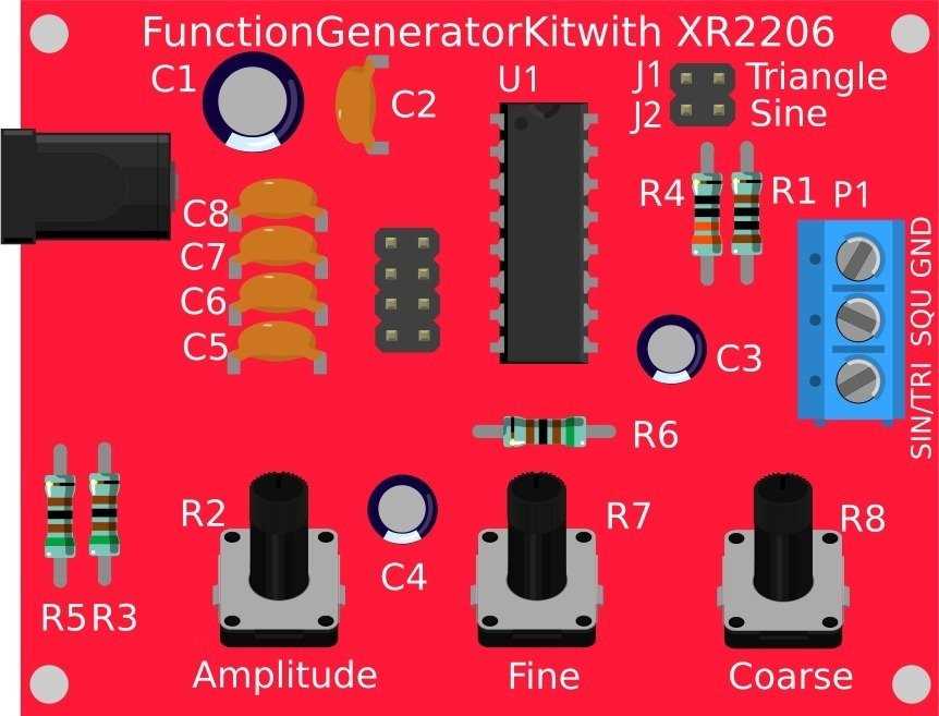 xr2206 circuit diagram xr2206 circuit diagram