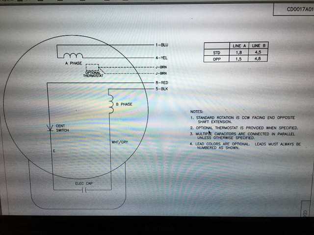 baldor 6 lead motor wiring diagram