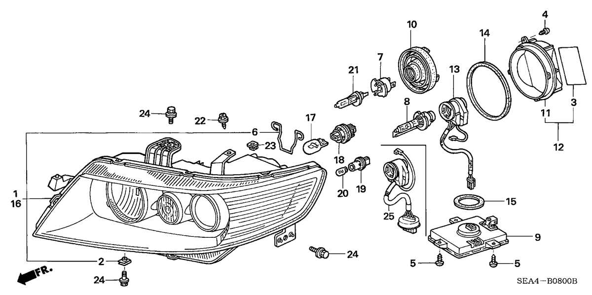 acura parts schematic diagram