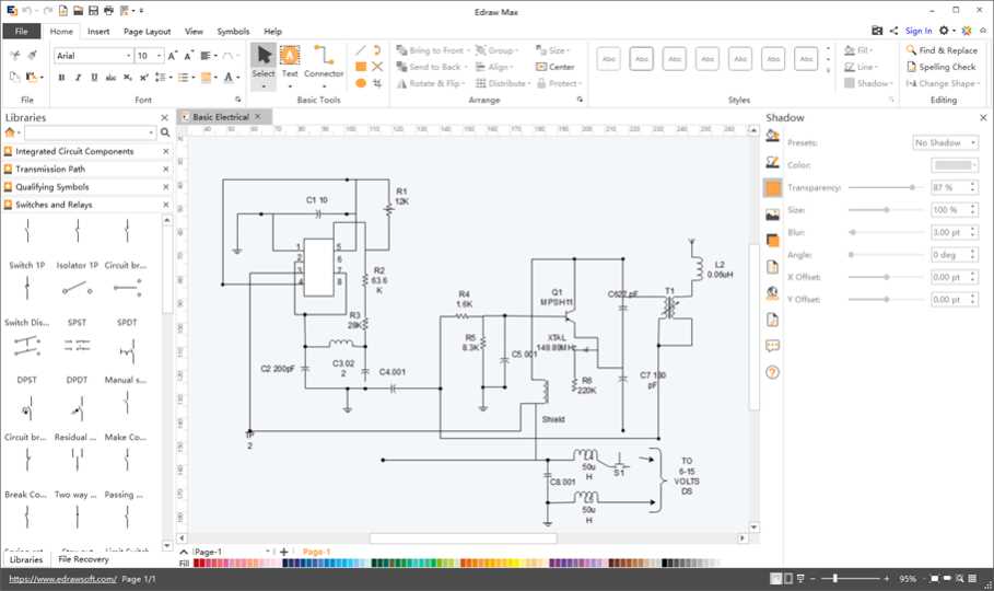 circuit diagram maker software