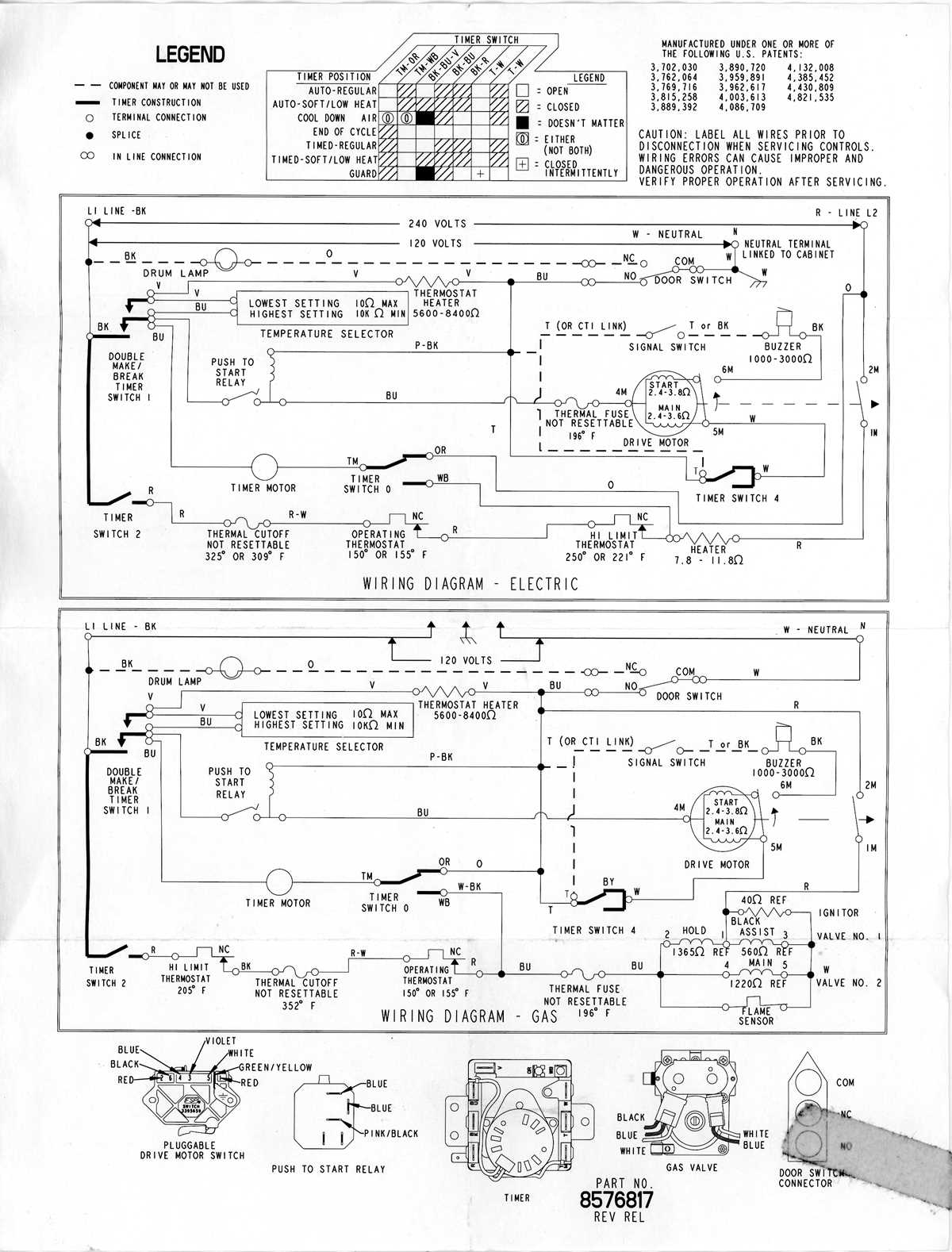 whirlpool dryer heating element wiring diagram