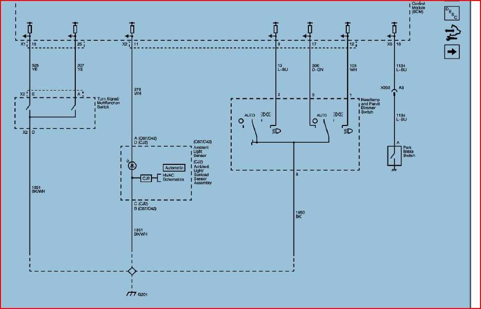 2010 silverado headlight wiring diagram