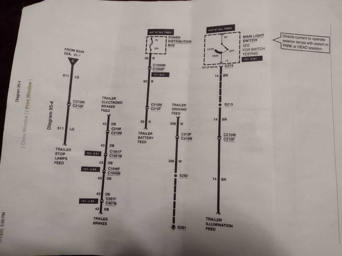 ford oem trailer brake controller wiring diagram