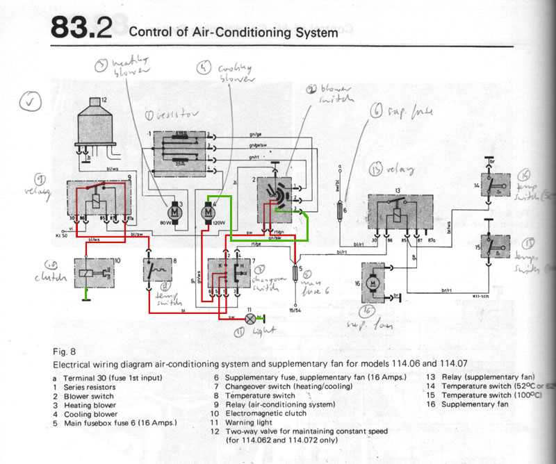 air conditioner motor wiring diagram
