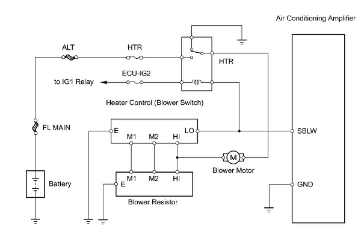 air conditioner motor wiring diagram
