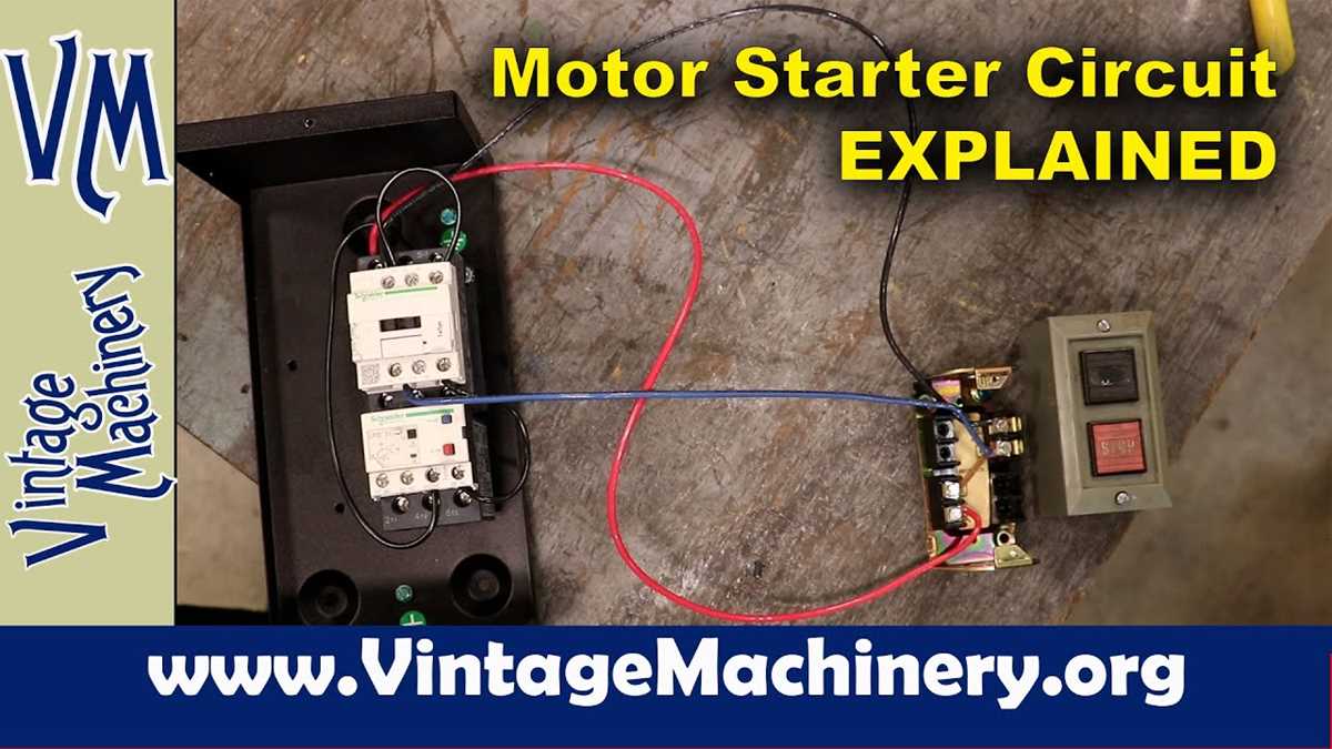 allen bradley motor starter wiring diagram