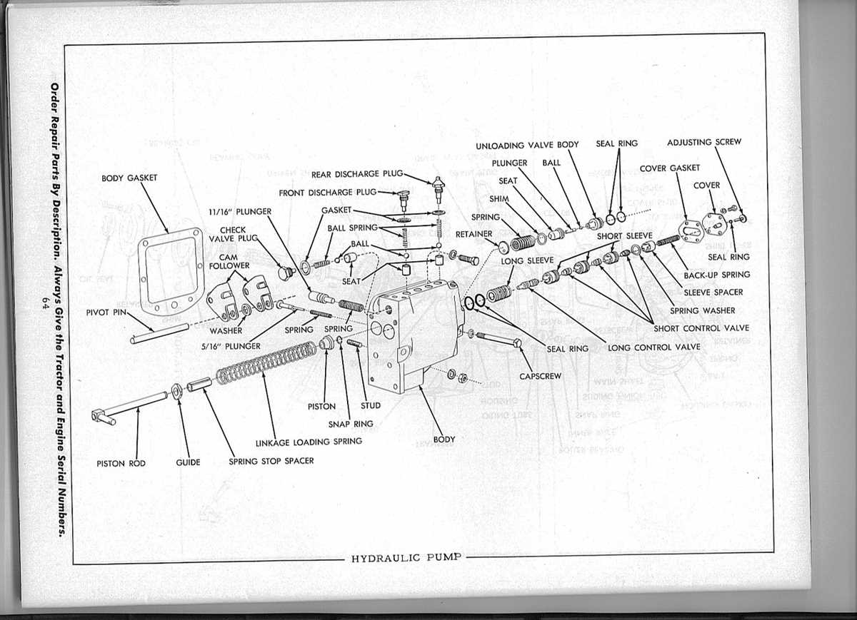 allis chalmers acp 40 lift ram diagrams schematic