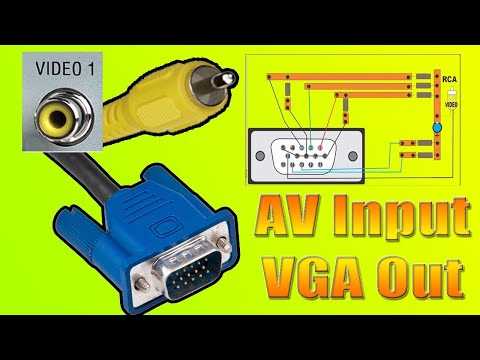 vga cable schematic diagram
