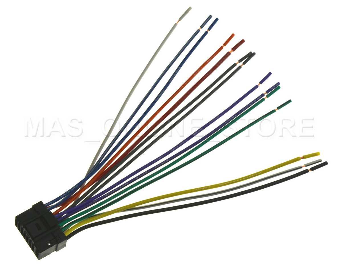 alpine radio wiring diagram