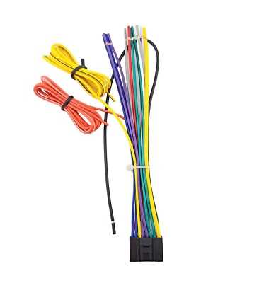 alpine wiring harness diagram