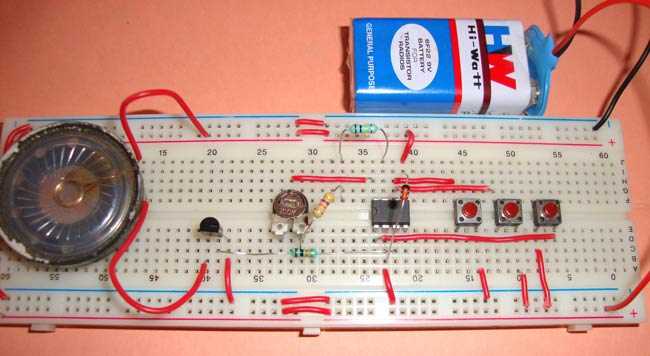 ambulance siren circuit diagram