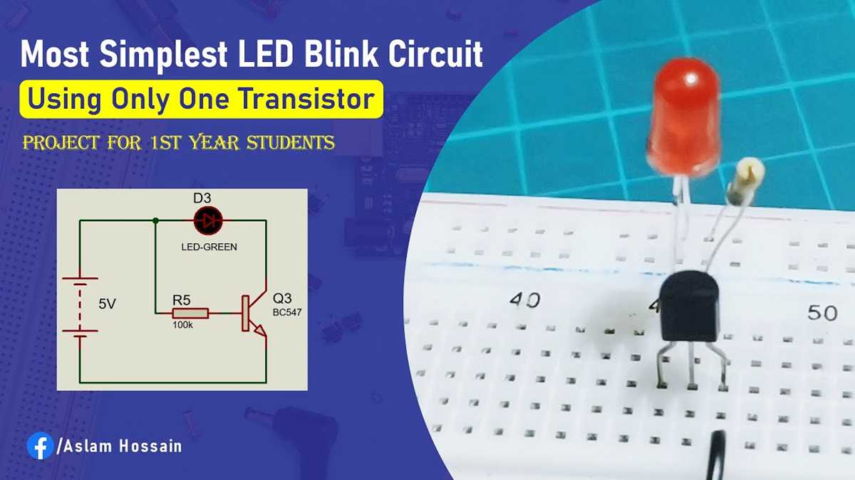 blinking circuit diagram