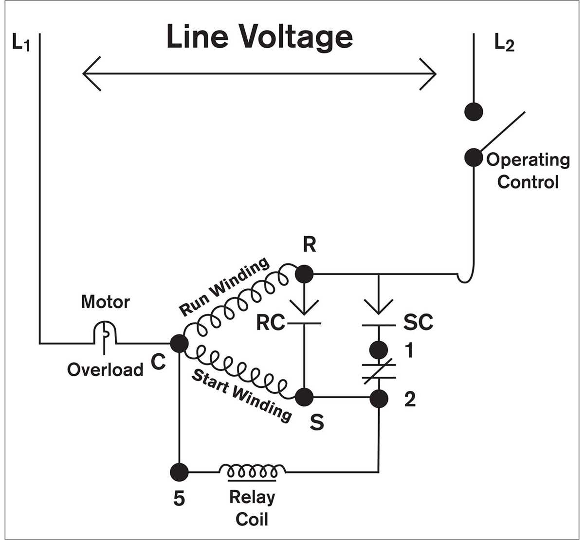start relay wiring diagram start relay wiring diagram